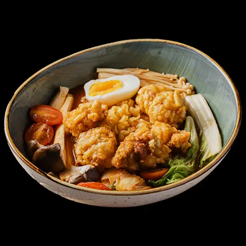 80. Crispy Chicken Ramen Soup