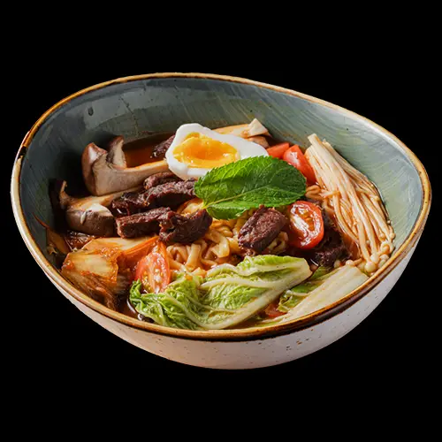 81. Grill Beef Ramen Soup